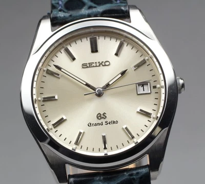 [Exc + 5] Grand SEIKO GS SBGG003 8N65-8000 35 мм Дата мужские кварцевые часы из Японии - Изображение 1 из 4