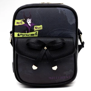Disney Villains Maleficent Evil Queen 8” Pebbled Wondapop Crossbody Bag NWT - Picture 1 of 11
