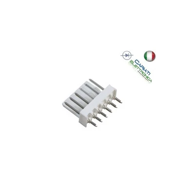 5 PEZZI Connettore Connettori MK Maschio 6 Poli - Immagine 1 di 2