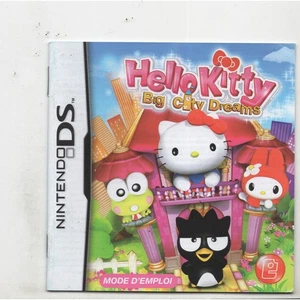 Hello kitty Big City Dreams Nintendo DS solo manuale autentico - Foto 1 di 1