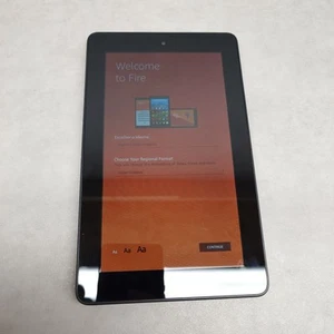 Amazon Kindle Fire 7 8gb WiFi (5th Generation) SV98LN-Black - Picture 1 of 4