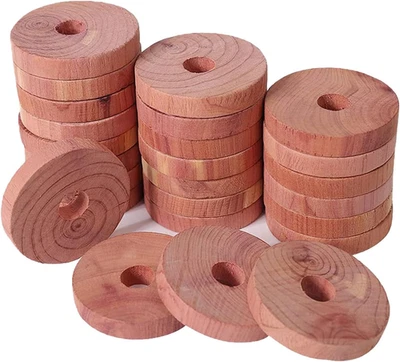 ® 12 Piezas Antipolillas Para Ropa Armario De Madera De Cedro,Anti Polillas 100% - Imagen 1 de 4