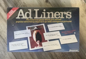 ¡VINTAGE! Juego de mesa Ad Liners 1989 juego de anuncios de marketing de los 80 - ¡NUEVO Y SELLADO!! - Imagen 1 de 6
