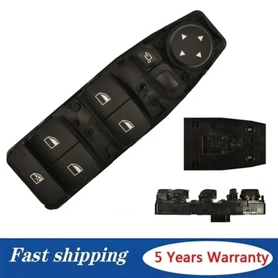 Interruptor de ventana eléctrica del lado del conductor para BMW X3 X4 M3 M5 320I 328I 528I 535D 335I  Foto 1 de 4