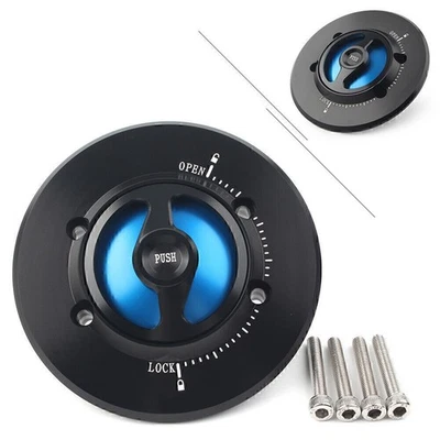 Tampa do tanque de combustível gasolina para BMW R1200GS 2010-2012 2011 3 cores alumínio preto - Imagem 1 de 4