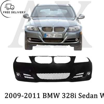 Juego de 3 cubiertas de parachoques delantero y rejilla de parachoques para BMW 328i 2009-2011 sedán vagón Foto 1 de 4