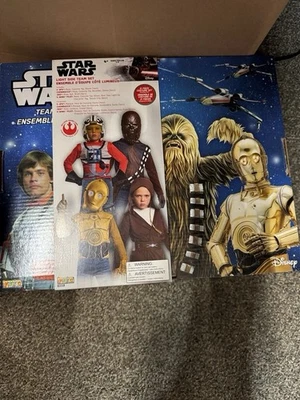 Star Wars Light Side Team Set of 4. Kids Size 4-6 - Image 1 of 4