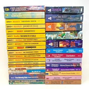 33-Book Lot DARKOVER Novels 1-23 +more PB Marion Zimmer Bradley Paperback DAW - Picture 1 of 10