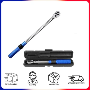 Clé Dynamométrique Pro 3/8" 5-60Nm - 1/2" 10-210Nm Précis Robuste - Imagen 1 de 5
