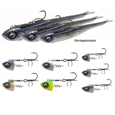 Savage Gear Monster Vertical Head 40g 60g 80g 150g Pelagic Vertikal Jigkopf Rig - Bild 1 von 4