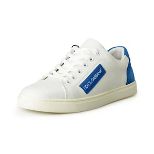 Dolce & Gabbana Women's "D_London" 100% Leather Sneakers Shoes US 10.5 IT 40.5 - Picture 1 of 8
