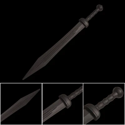 Black roman sword/  sword/Plastic material/Training sword/Perfect gift choice - Image 1 of 4