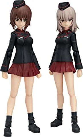 Max Factory figma Girls Und Panzer Movie Maho Nishizumi & Erika Izumi Set Figure Cover
