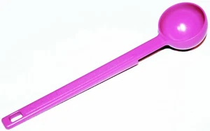 Tupperware Schaufel Vintage 6" lang Honig & Kaffeelöffel Melone Baller Gadget rosa ❤ - Bild 1 von 1