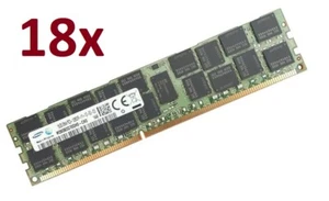 288GB 18x 16GB f HP ProLiant ML370 G6 DL360 G7 ECC RAM REG 1333 MHz PC3-12800R - Bild 1 von 1