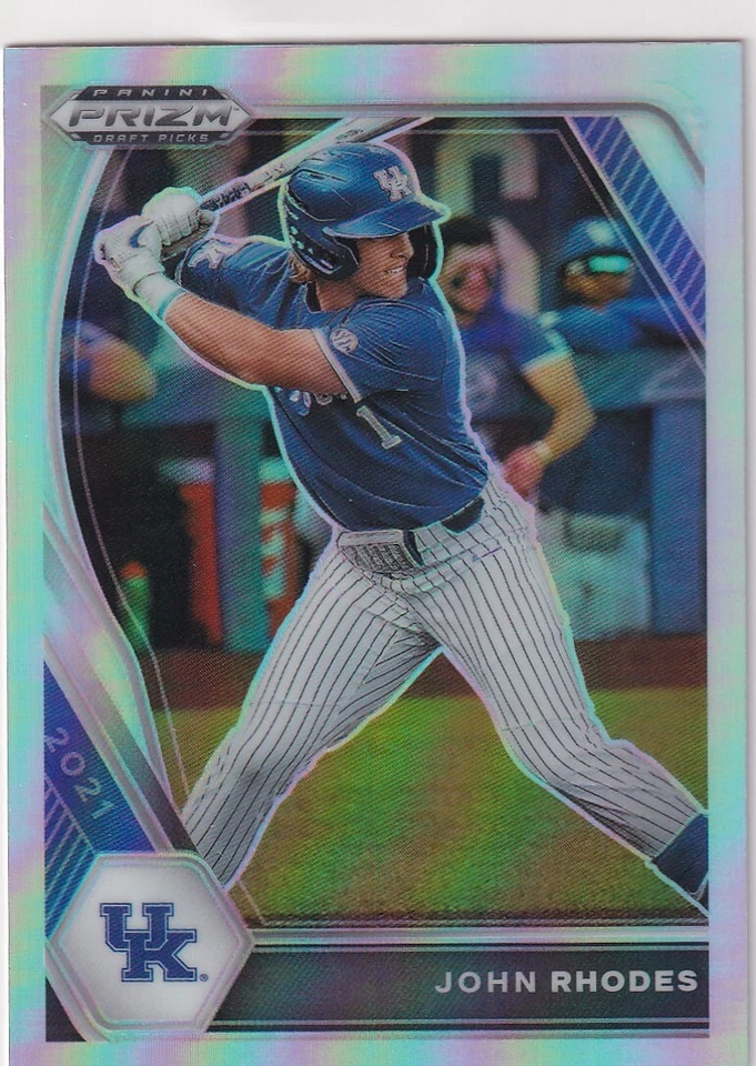 2021 PRIZMS SILVER RC JOHN RHODES PRIZM DRAFT ROOKIE Z3207 - Image 1 of 1