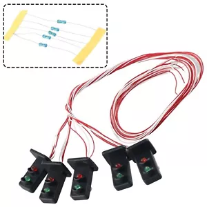 Neu 5 Stk. Ampeln LED Signal Lichtsignal 20mm12V/16V Rot/gr??n Spur HO - Bild 1 von 7
