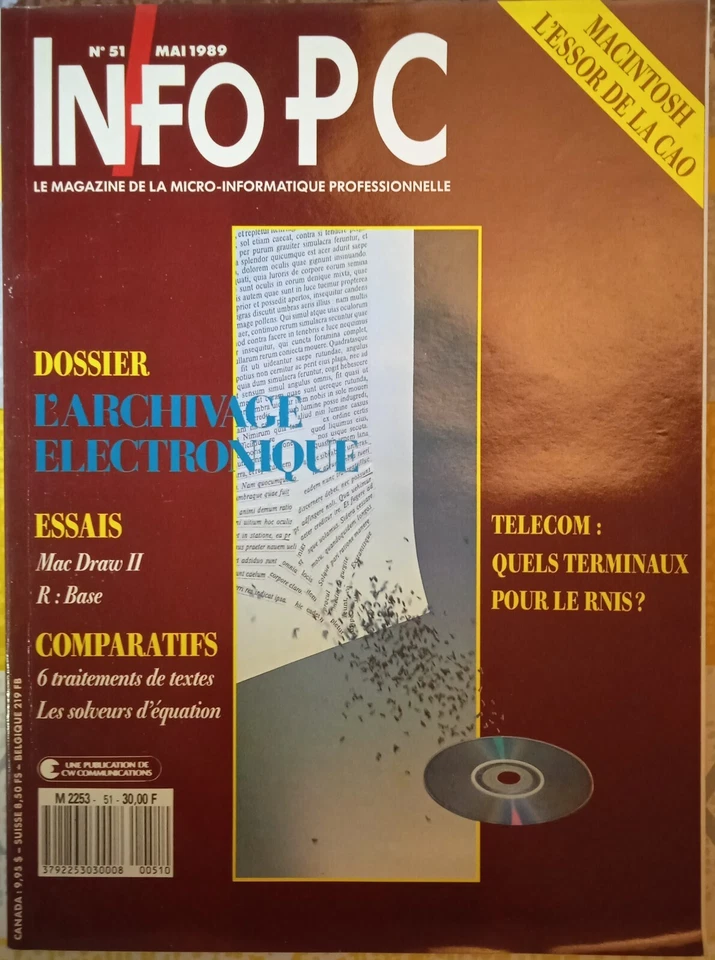 Info PC, Mai 1989 - Photo 1/1