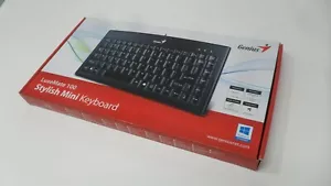 Genius LuxeMate 100 Wired Mini SLIM Keyboard Spanish Layout , 31300725101 - Picture 1 of 2