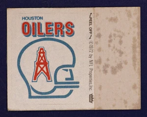 1972 NFL Properties Cloth Patches #36 Houston Oilers/(helmet) - Bild 1 von 2