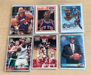 Vintage Barkley, Ewing, Malone, Webber, Hardaway, Mourning Basketball 42 Cards - Picture 1 of 7