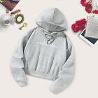 Hooded Sweatshirt Polyester Spring Women Clothing for