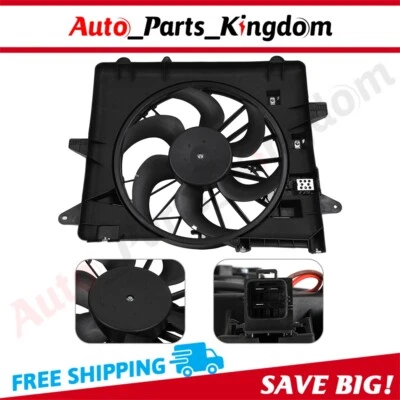 Conjunto de ventilador de refrigeración del radiador para Ford Mustang 2005 2006 2007 2008 2009-14 5,8 L Foto 1 de 4