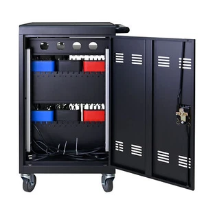 Charging Cart Mobile Locking Charging Cart 32 Devices for Laptop & Tablet - Picture 1 of 13