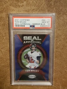 Sello de aprobación certificado Tom Brady 2021/75 PSA 10 - Imagen 1 de 2