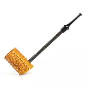 Freihand Briar Popeye Pfeife geschnitzt Pokerpfeife rustikalisiert Holz Seemann Tabakpfeife - Bild 1 von 3