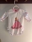 Pyjama Barbie Vintage Filles Taille 4T Sous Licence Mattel Robe Taille 4 Vêtements de Nuit