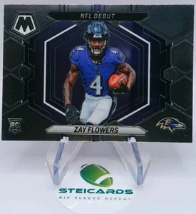 2023 Panini Mosaic Football - NFL Debut RC - Zay Flowers #ND-18 - Picture 1 of 2