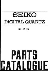 Original Circut Seiko Digital 4001-830 Seiko CALCULATOR C515A - Picture 1 of 3