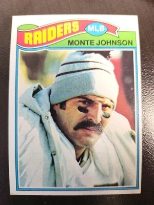1977 Topps Monte Johnson NRMT card #77.. - Image 1 of 2