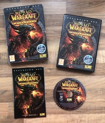 WORLD OF WARCRAFT - CATACLYSM (EXPANSION PACK) GAME DVD IN LIMITED EDITION PACK - Image 1 of 4