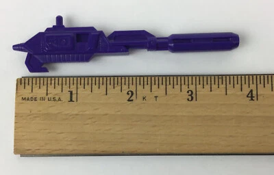 G1 Transformers Astrotrain Cannon Blaster Gun Purple Vintage Hasbro 1985 - Image 1 of 4