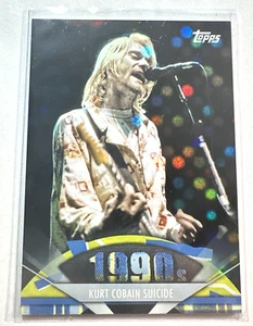 2011 Topps American Pie Kurt Cobain Spotlight Foil Card 18 of 76 Base #170 - Picture 1 of 3