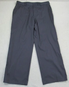 Pebble Beach Hose Herren 38x30 Performance Golf Grau Reise Flat Front Straight - Bild 1 von 16