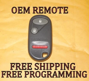 OEM 01 02 03 04 05 HONDA CIVIC PILOT KEYLESS ENTRY REMOTE FOB TRANSMITTER PHOB - Picture 1 of 2