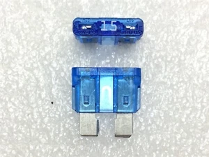 257015 LITTLEFUSE FUSE AUTO 15A 32VDC BLADE 50 PC 12 PIECES - Picture 1 of 1