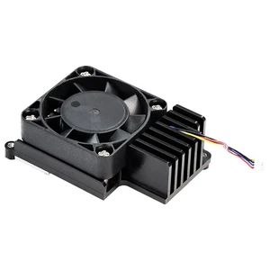 For 5 Aluminum Case Self- Active Cooler Black Passive Cooling with PWM9089 - Afbeelding 1 van 10