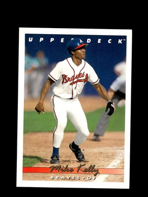 Atlanta Braves Mike Kelly #756 Upper Deck Baseball Near Mint or Better top - Image 1 of 2