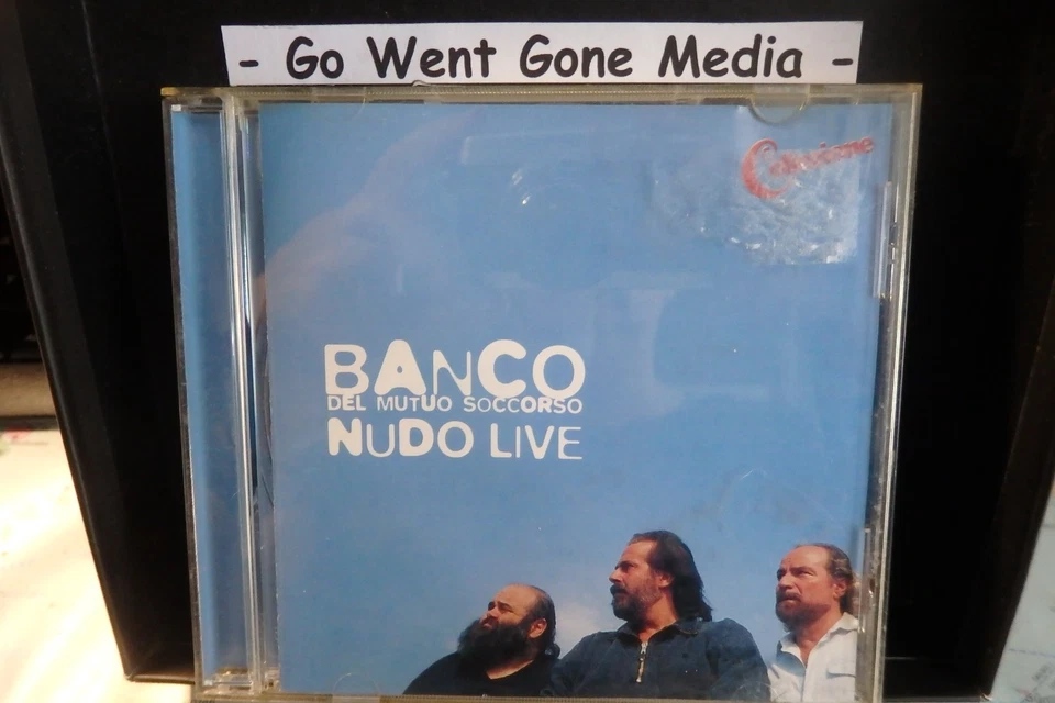 BANCO DEL MUTUO SOCCORSO - Nudo Live - CD EMI Italien 2001 - 12 Tracks - Bild 1 von 1