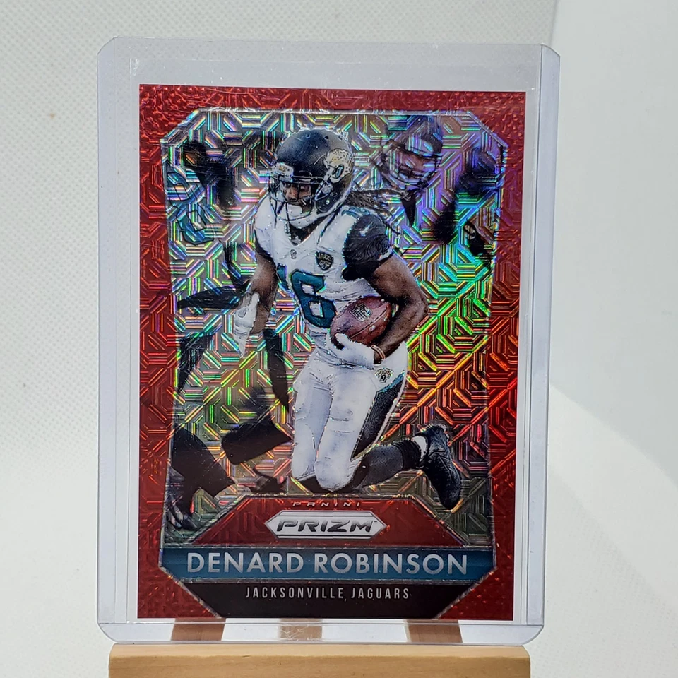 2015 Denard Robinson Panini Prizm Mojo Red Prizm #/99 Jaguars - Image 1 of 2