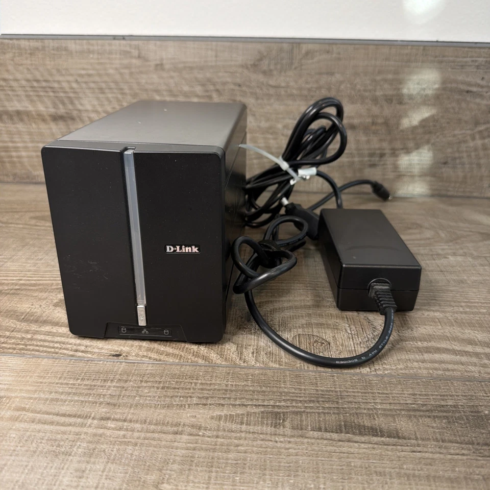 D-Link DNS-321 2-Bay NAS Server for Home & Office Data Storage Enclosure - Image 1 of 4