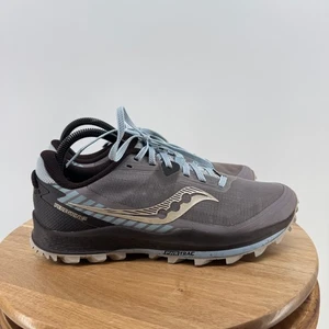 Scarpe da trekking Saucony Peregrine 11 zinco/cielo/telaio trail running donna taglia 9 - Foto 1 di 14