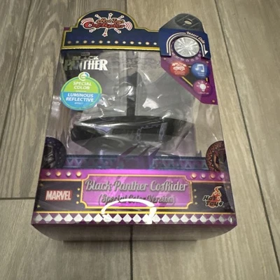 Nuevo en caja Marvel's Hot Toys Black Panther CosRider versión de color especial nuevo sellado Foto 1 de 4