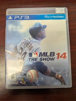MLB 14 The Show (PlayStation 3 PS3) CASE AND DISC ONLY - Image 1 of 2