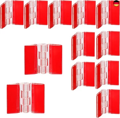 12 Stück Scharnier Klar Acryl Scharniere Klein Transparent Kunststoff  - Bild 1 von 4
