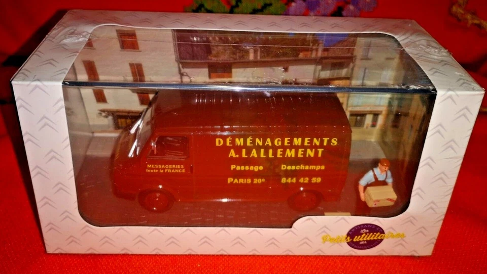 # 1/43 CITROEN C35 PRIMA SERIE (FIAT 242) + FIGURINO - DIECAST IXO/ALTAYA MIB # - Immagine 1 di 1